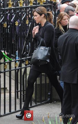 Glenda Gilson The funeral of RTE broadcaster Gerry Ryan at the Church of St. John the Baptist, Clontarf,  Dublin,...