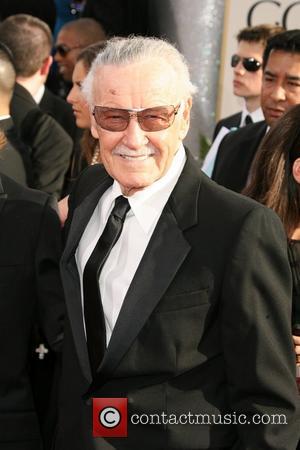 Stan Lee 68th Annual Golden Globe Awards held at The Beverly Hilton hotel - Arrivals Beverly Hills, California - 16.01.11