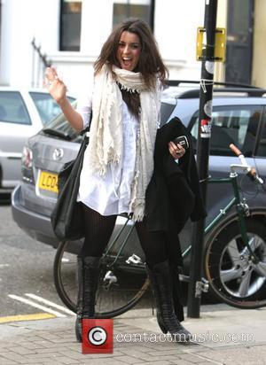 Ruth Lorenzo arrives at the recording studio to record her part on the charity single for earthquake relief in Haiti...