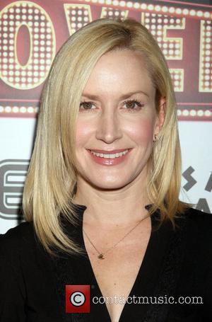 Angela Kinsey arrive to the The Hangover DVD release party at PURE nightclub in Caesars Palace Hotel and Casino Las...