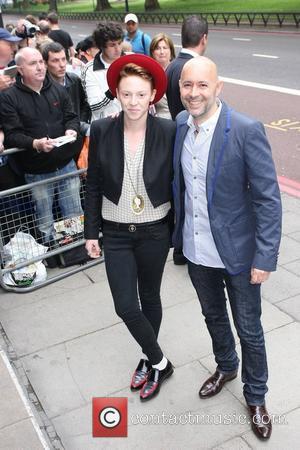 Elly Jackson and Ben Langmaid of La Roux The Ivor Novello Awards at Grosvenor House - Arrivals London, England -...