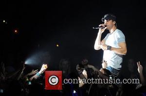 Enrique Iglesias performs at the Y100 Jingle Ball at the Bank Atlantic Center. Sunrise, Florida - 10.12.10,