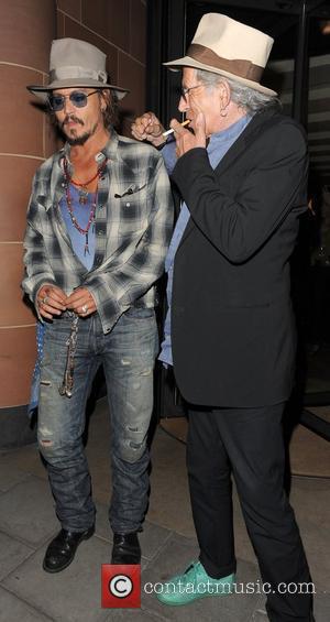 Johnny Depp, Keith Richards