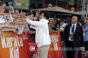 Jackie Chan at the German premiere of Karate Kid at CineStar am Potsdamer Platz movie theatre. Berlin, Germany - 19.07.2010