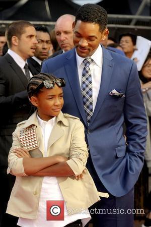 Jaden Smith and Will Smith UK film premiere of Karate Kid held at the Odeon Cinema - Arrivals London, England...