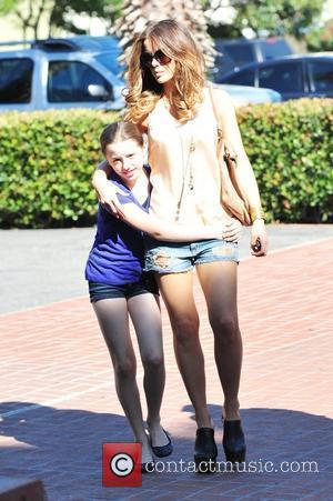 Kate Beckinsale and her daughter Lily Mo Sheen shopping in Santa Monica Santa Monica, California - 21.08.10