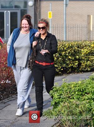 Kerry Katona and her mum Sue Katona  going for lunch at a Toby Carvery Warrington, England - 02.03.10