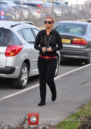 Kerry Katona going for lunch at a Toby Carvery with her mum Warrington, England - 02.03.10