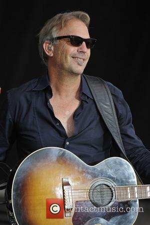 Kevin Costner & Modern West perform at Country Thunder in Twin Lakes Wisconsin, USA - 24.07.10