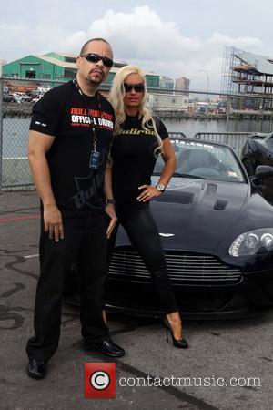 Ice-T and CoCo aka Nicole Austin The 2010 AMP Energy Bullrun Rally kick off held at Pier 54. New York...