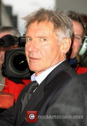 Harrison Ford arriving at the Ed Sullivan theatre for The Late Show New York City, USA - 08.11.10