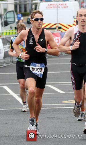 Jenson Button  The Challenger World London Triathlon at Excel Centre London, England - 08.08.10