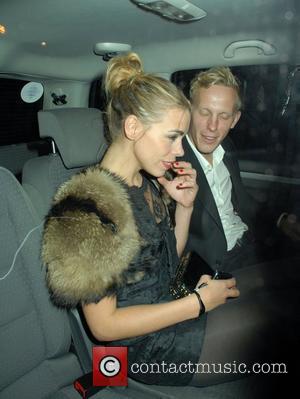 Billie Piper and Laurence Fox are seen leaving Shoreditch House in London's Trendy East End London, England - 14.08.10