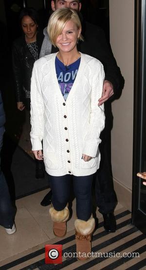 Kerry Katona leaves the May Fair hotel London, England - 14.01.11