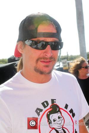 Kid Rock  The Orange Carpet prior to the Detroit Lions vs the Miami Dolphins NFL Game at Sun Life...