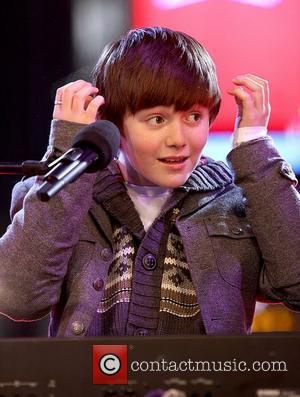 Greyson Chance performs on NBC's New Year's 2011 show New York City, USA - 31.12.10