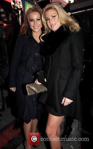 Julianne Hough and sister Marabeth Hough 2011 New Years Eve celebrations in Times Square  New York City, USA -...