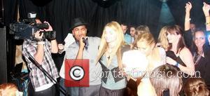 Ne-Yo  performs on stage with Izabella Miko at his VMA party sponsored by blackberry Los Angeles, California - 11.09.10