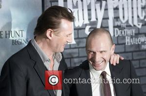 Liam Neeson and Ralph Fiennes at the premiere of 'Harry Potter and the Deathly Hallows - Part 1' at Alice...