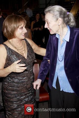 Patti LuPone and Marian Seldes Book Party for 'Patti LuPone: A Memoir' held at the Vivian Beaumont Theater Lobby New...