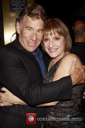 Stephen Schwartz and Patti LuPone Book Party for 'Patti LuPone: A Memoir' held at the Vivian Beaumont Theater Lobby New...
