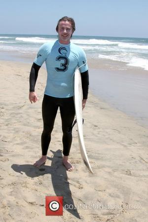 Sam Trammell participates in the 3rd Annual Project SOS: SURF 24 - Day 1 at Huntington Beach Pier, CA Huntington...