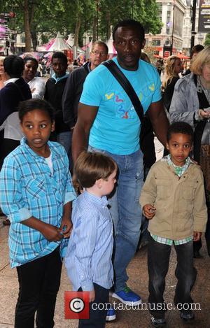 Linford Christie and family Shrek Forever After - gala screening held at the Vue Leicester Square. London, England - 20.06.10