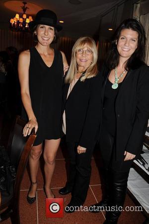 Nancy Sinatra poses with her daughters Amanda Erlinger and A.J. Lambert 'Come fly with us' - a launch party for...