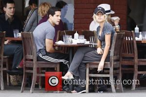 Sophie Monk and new boyfriend John Diaz having breakfast at the Kings Road Cafe. The English-Australian pop star and actress...