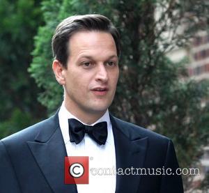 Josh Charles on film location of The Good Wife at the Plaza Hotel New York City, USA - 31.08.10