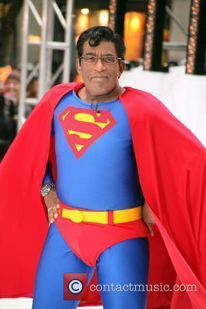 Al Roker as Superman NBC's 'Today Show' celebrates Halloween at Rockefeller Center New York City, USA - 29.10.10