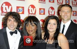 Marc Elliott, Dianne Parish, Nina Wadia & Guest TV Choice Awards 2010 at The Dorchester - arrivals London, England -...