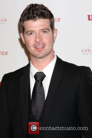 Robin Thicke  4th Annual Rock The Kasbah Gala In Support Of Virgin Unite held at the Dorothy Chandler Pavilion...
