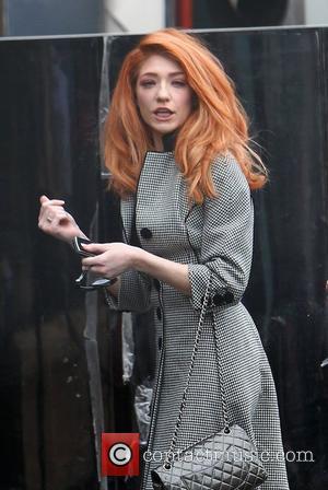 Nicola Roberts arriving at the X Factor studios London, England - 10.12.10