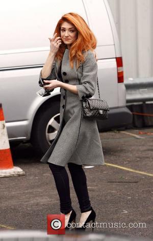 Nicola Roberts arrives at Fountain Studios in preparation for the the X factor finals this weekend London, England - 10.12.10
