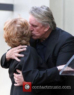 Maria Elena Holly and Gary Busey Buddy Holly Star Unveiling On The Hollywood Walk Of Fame Held In Front of...