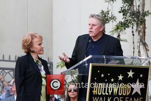 Maria Elena Holly, Gary Busey Buddy Holly Star Unveiling On The Hollywood Walk Of Fame Held In Front of Capital...