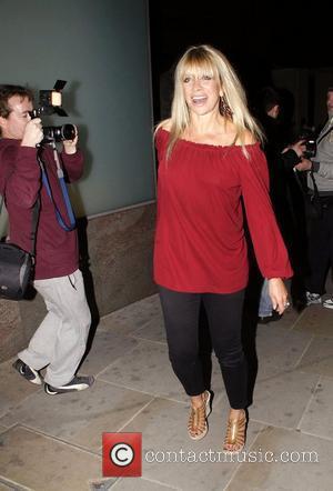 Jo Wood  leaving the Gumball 3000 launch party at the Playboy Club London, England - 25.05.11