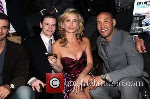 Real Housewives of New York Sonja Morgan attended the New York's Fire Department Calendar event at Merchants Cigar Bar New...