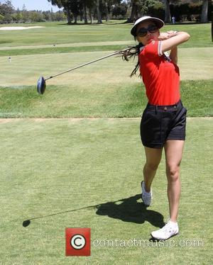 Aimee Garcia The 4th Annual Lopez Foundation Celebrity Golf Classic held at Riviera Country Club - Inside Pacific Palisades, California...