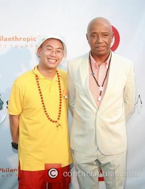 Kevin Leong and Russell Simmons Russell Simmons' 12th Annual Art For Life East Hampton Benefit  New York City, USA...