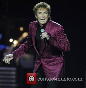 Barry Manilow performing in concert at the O2 Arena. London, England - 04.05.11