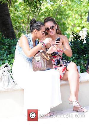 VH1 Basketball Wives Evelyn Lozada and daughter Shaniece Lozada  AMG Beach Polo World Cup - Day 3 Miami Beach,...