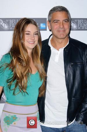 Shailene Woodley and George Clooney The BFI London Film Festival: Descendants - Photocall at Odeon West End. London, England -...