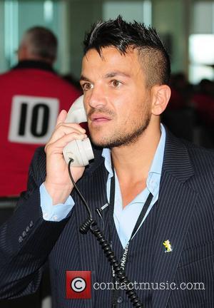 Peter Andre,  on the trading floor of BGC Partners' Charity Day which is held each year to commemorate the...