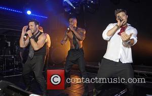 Lee Ryan, Simon Webbe, Duncan James and Antony Costa Blue perform live at G-A-Y London, England - 30.04.11