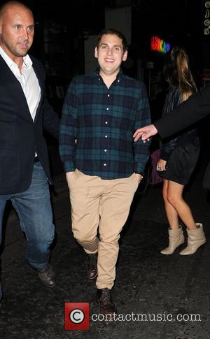 Jonah Hill leaving Box Club in Soho London, England - 13.08.11