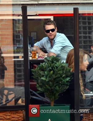 Brian McFadden outside Harry's Bar Dublin, Ireland - 24.08.11