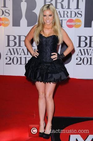 Kayla Collins  The BRIT Awards 2011 at the O2 Arena - Arrivals London, England - 15.02.11