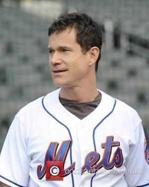 Dylan Walsh 'Without a Trace' stars at Citi Field to watch the New York Mets game vs Washington Nationals Queens,...